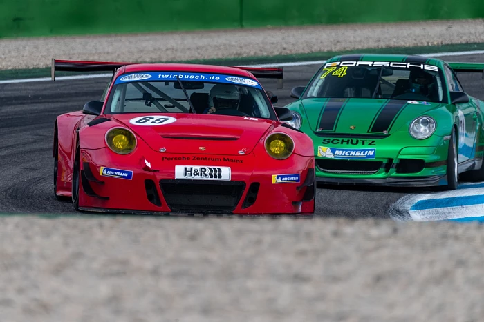 Wolfgang Destree - P1 im Rennen 2 und Oliver Menzel P4 in Rennen 1